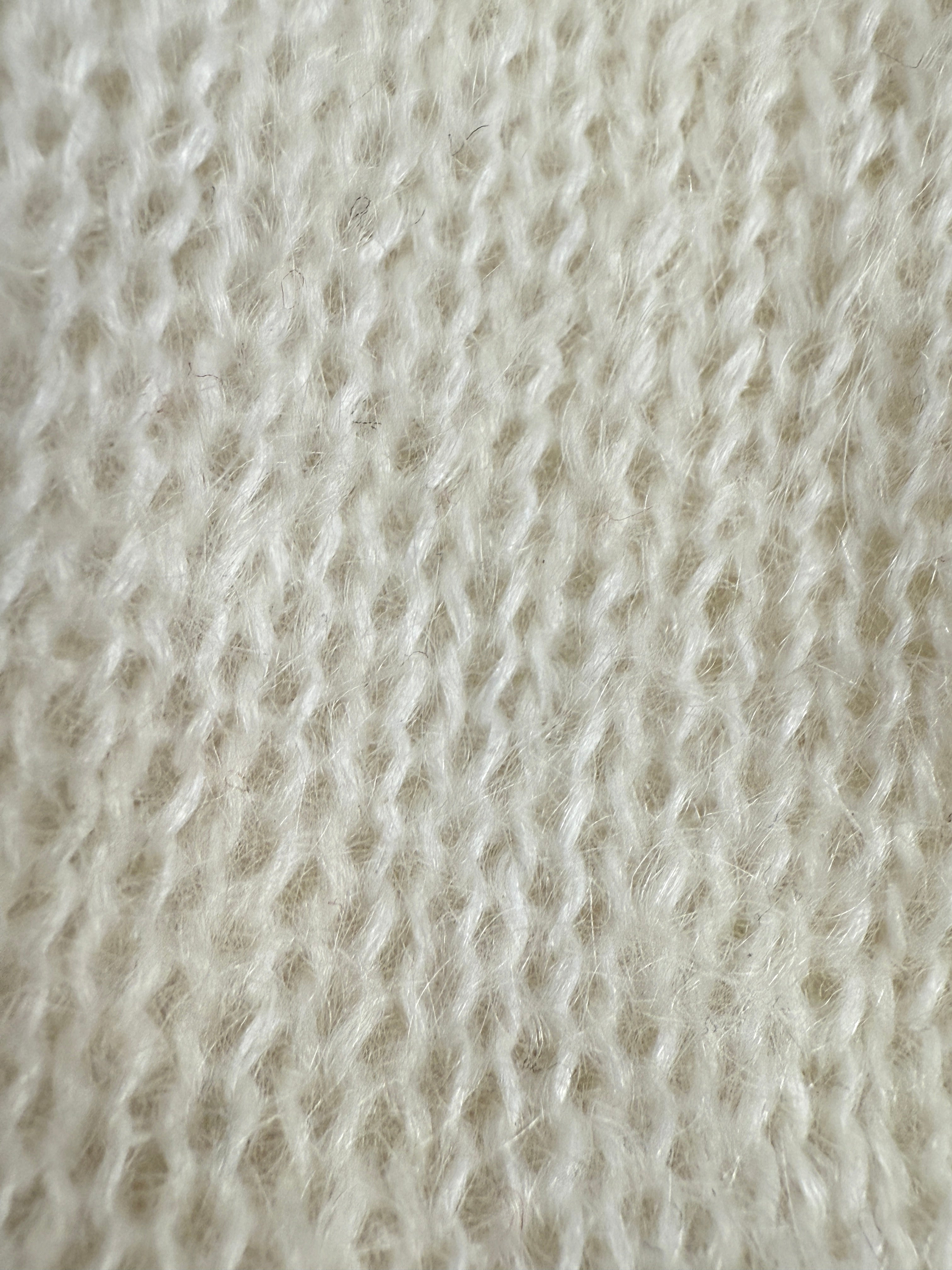Cardigan con ricami e bottoni gioiello – Anni ’80