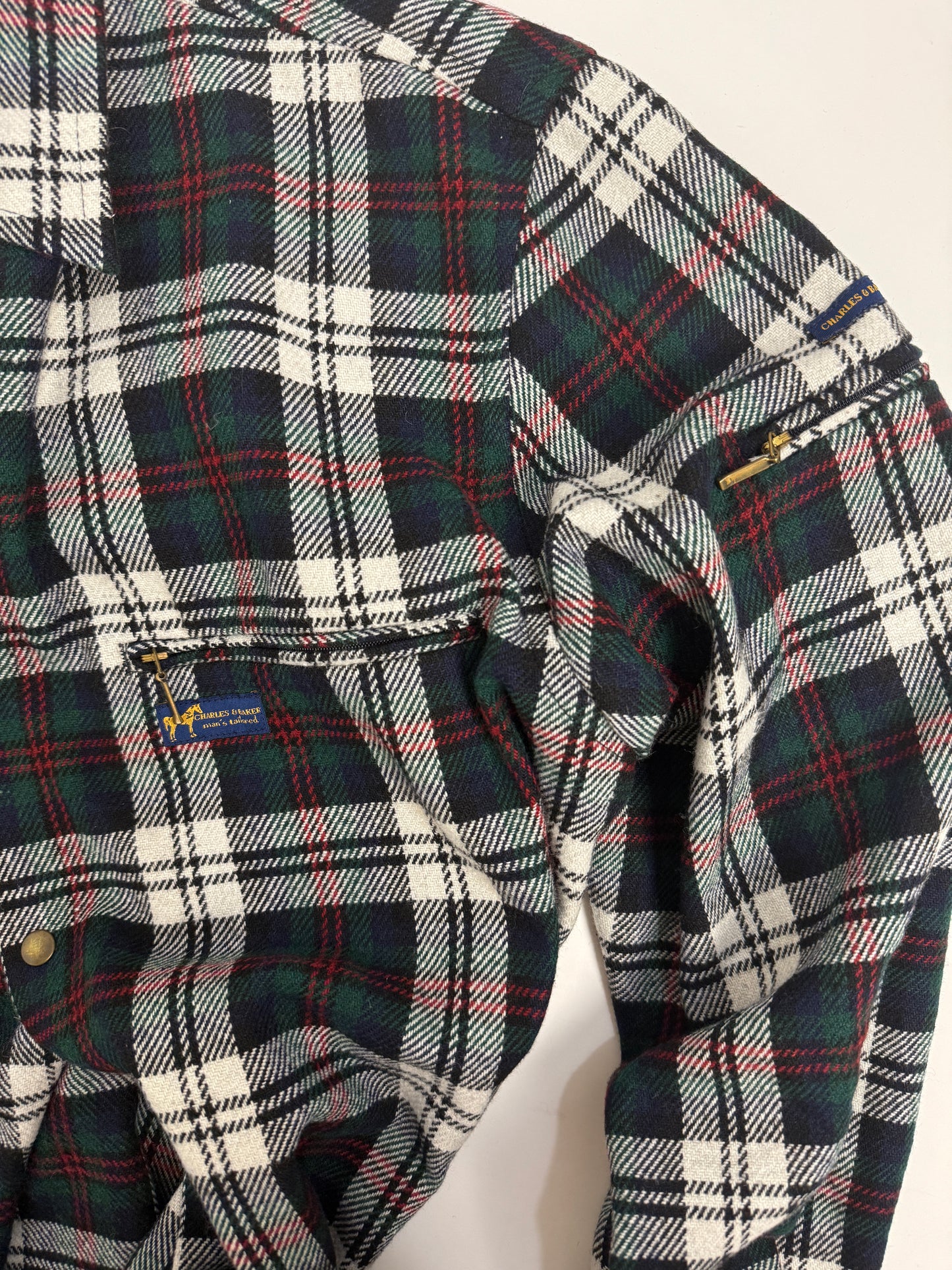 Camicia in flanella di lana