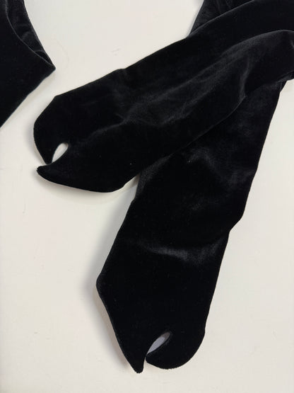 Abito lungo in velluto anni ’90