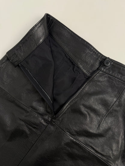 Minigonna in vera pelle anni '70