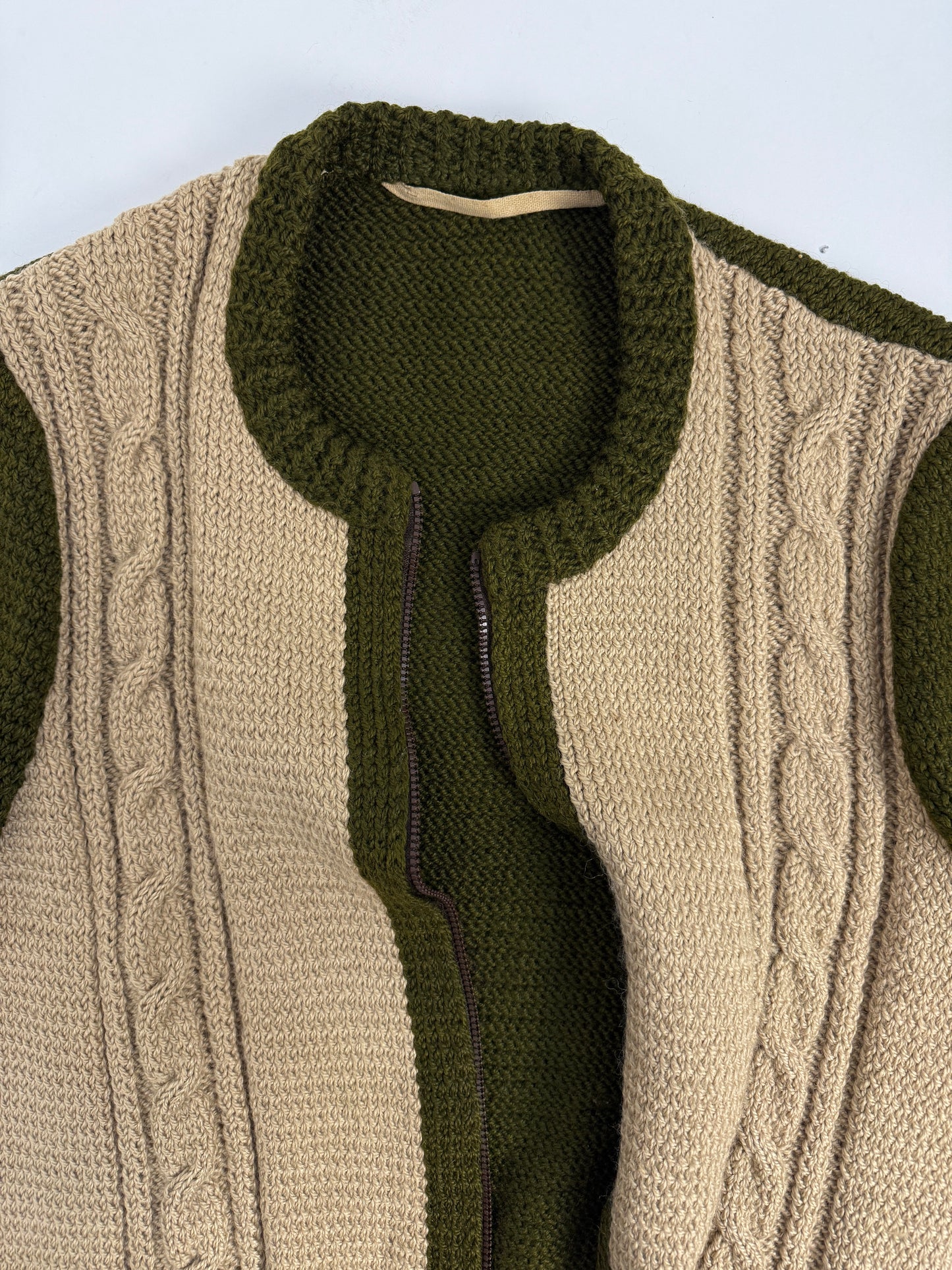 Cardigan in lana anni '60