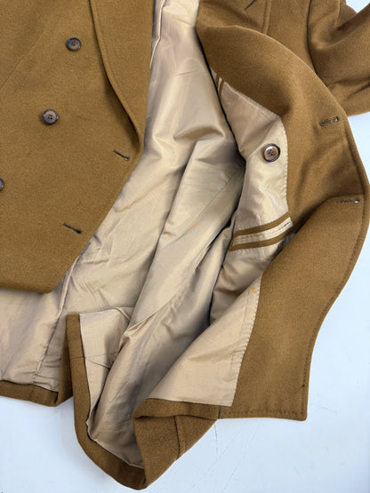 Cappotto doppiopetto in puro cashmere vintage