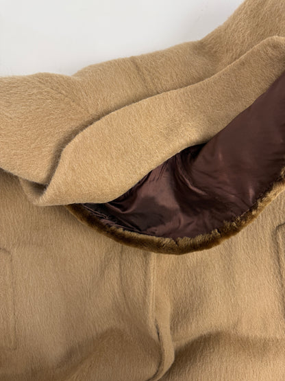 Cappotto cammello anni '70