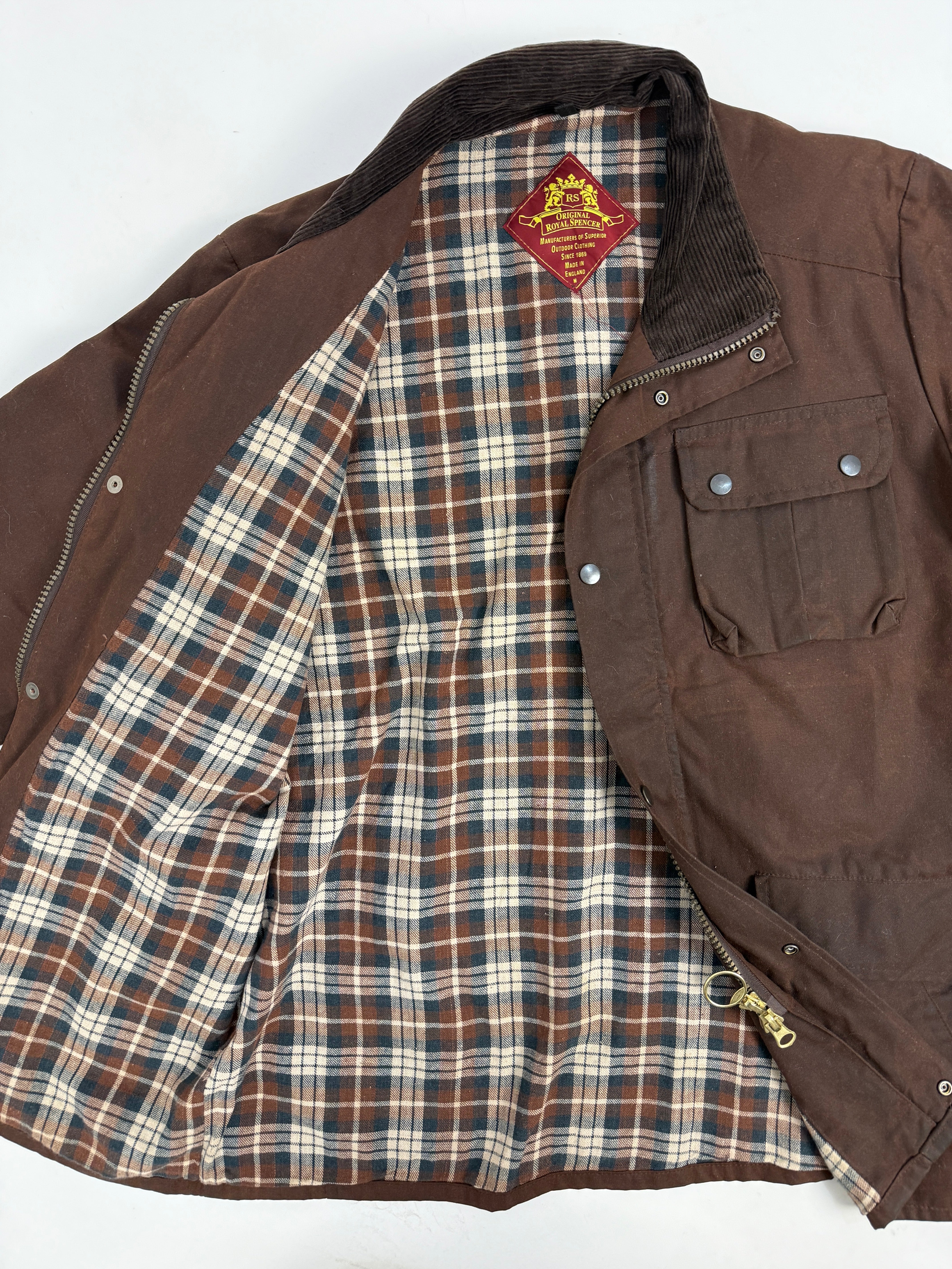 Giacca cerata Royal Spencer - Made in England - Fangovintage