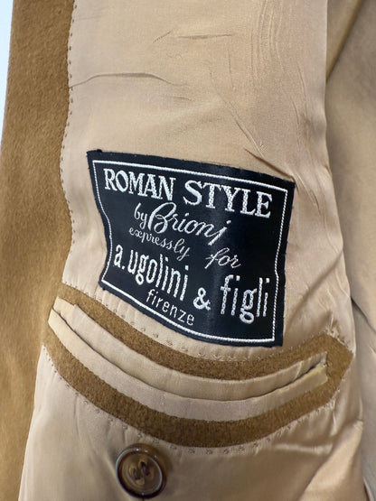 Cappotto doppiopetto in puro cashmere vintage