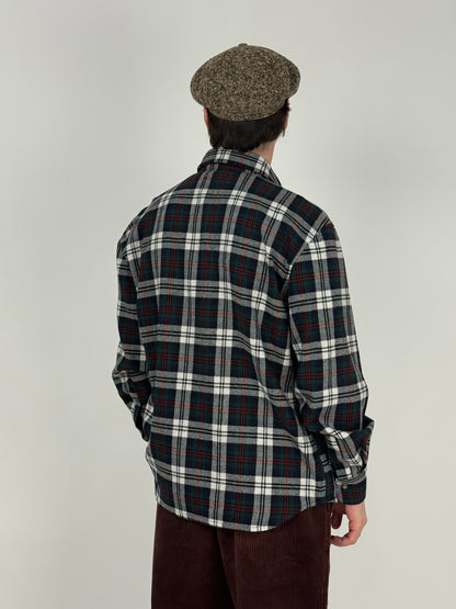 Camicia in flanella di lana