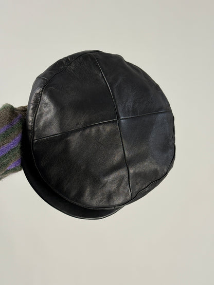 Cappello Marinaretto in pelle anni '80