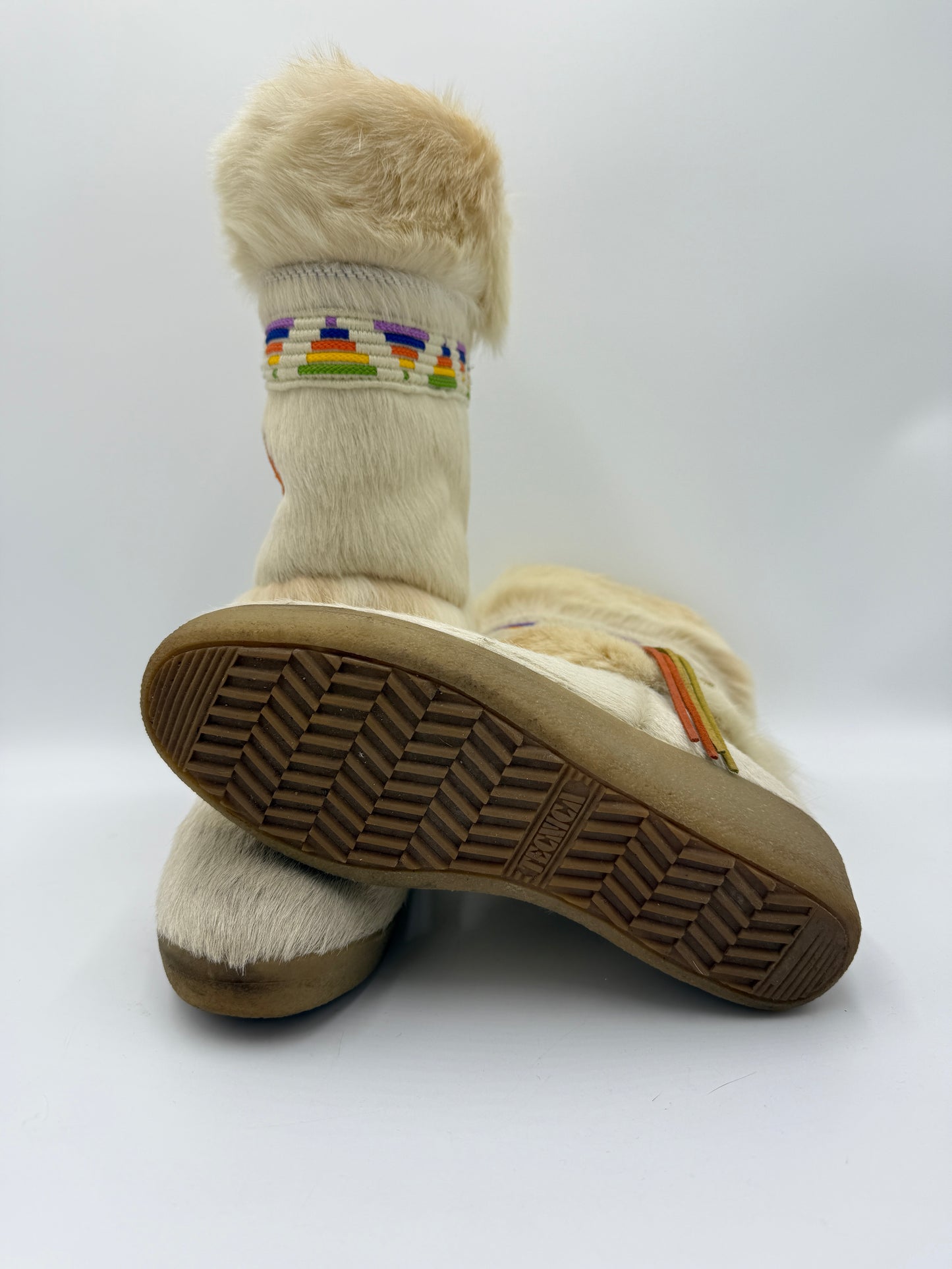 Stivali TECNICA in pelliccia anni '70 - Numero 39