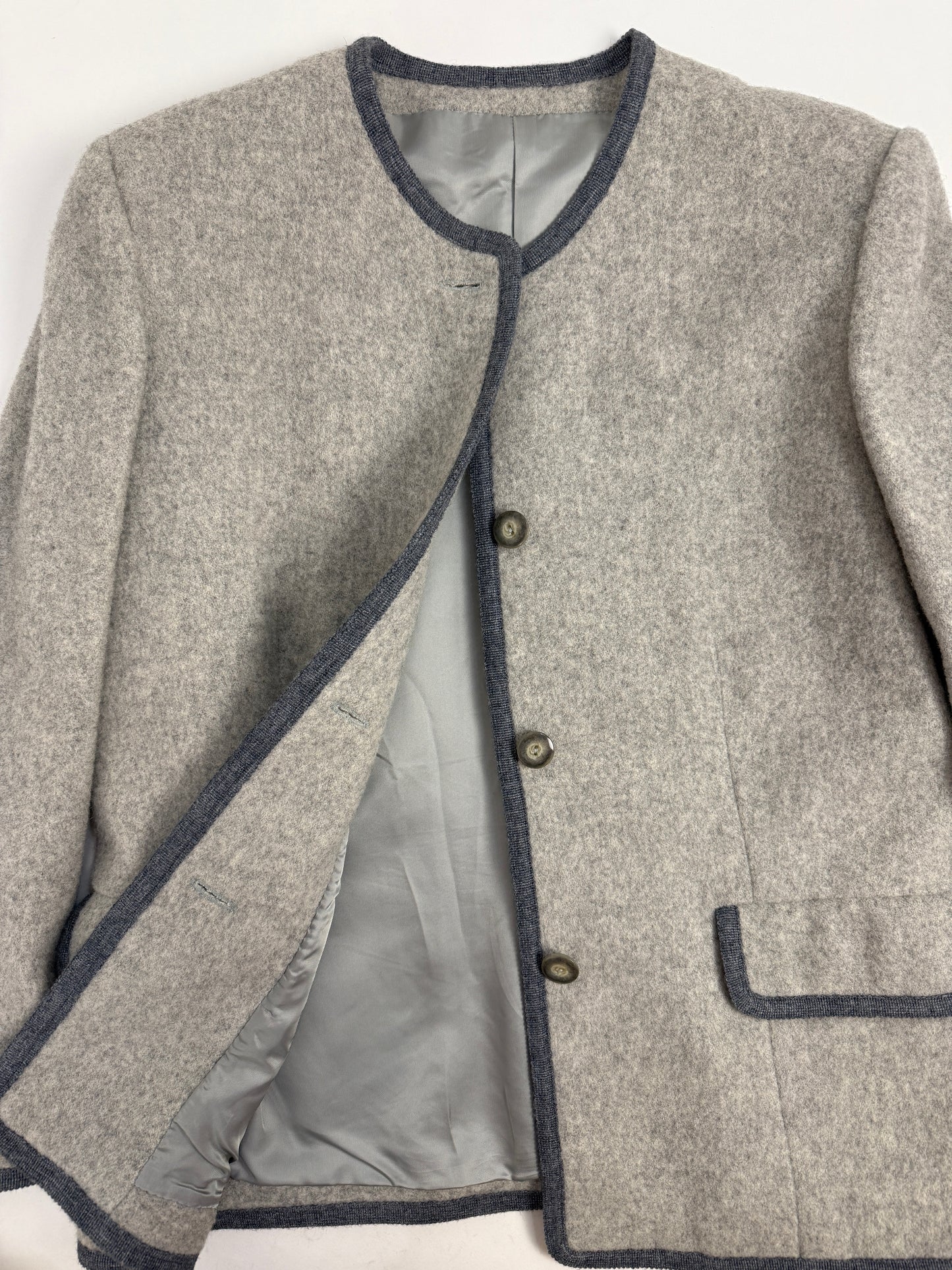 Giacca vintage in lana cotta