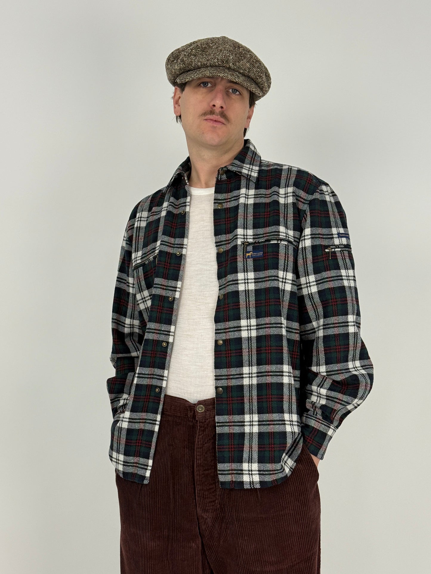 camicia-in-flanella-scozzese-vintage