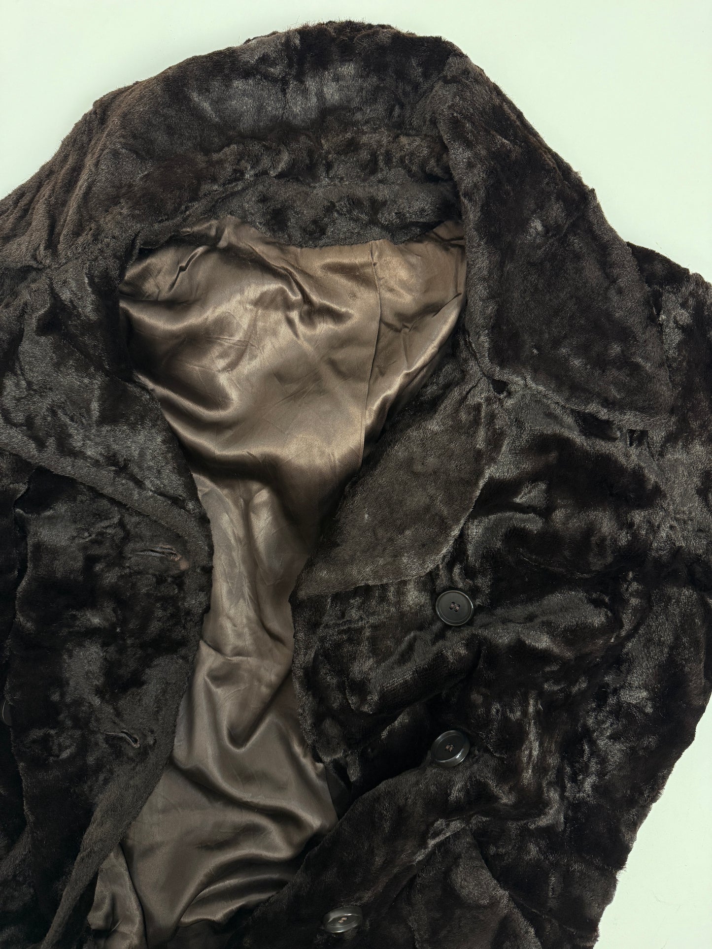 Cappotto Royal Plush anni ’70 in ecopelliccia - Made in Germany