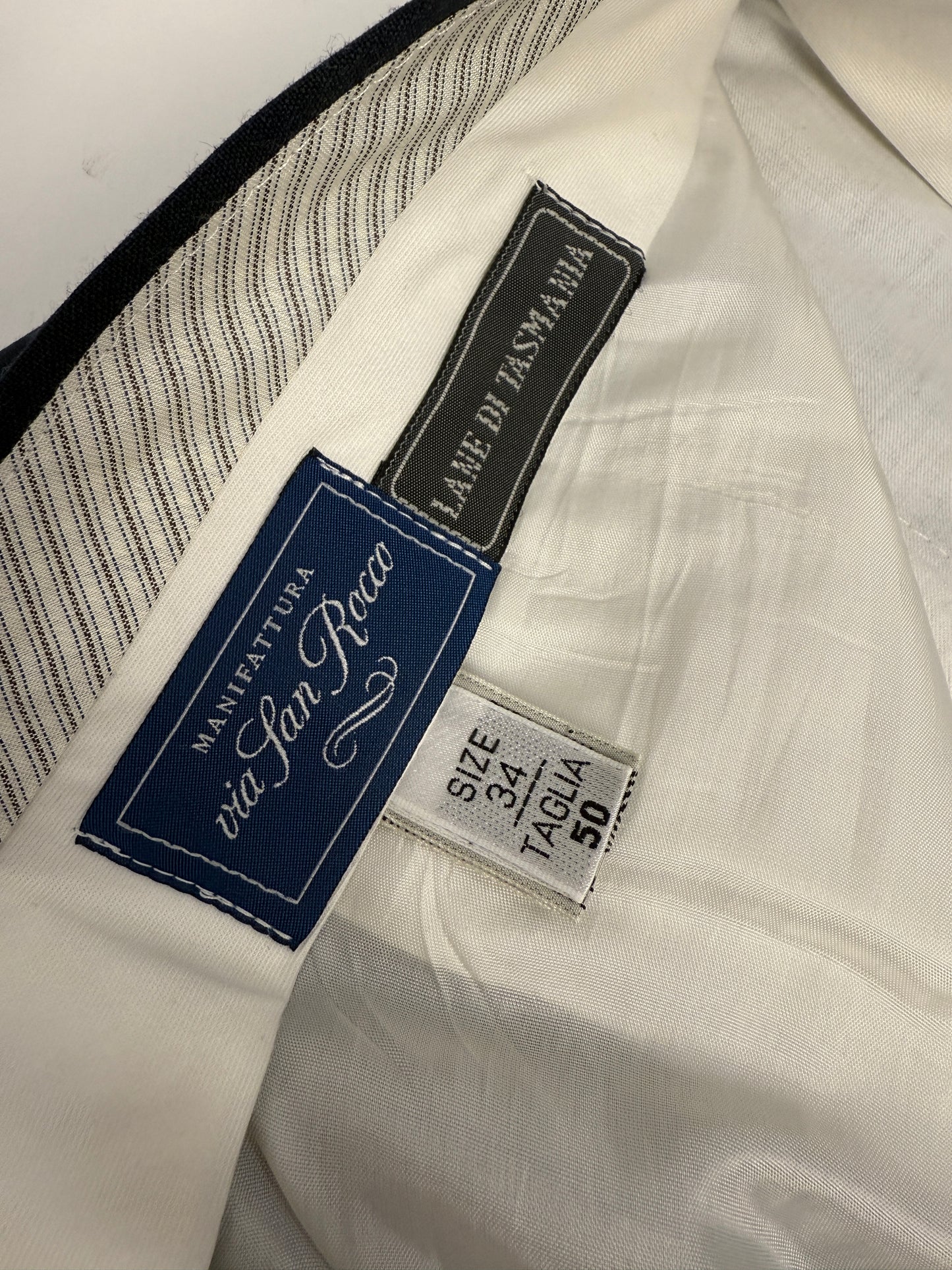 Pantaloni sartoriali in lana