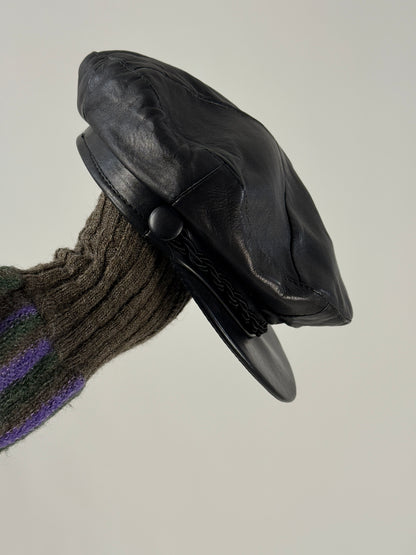 Cappello Marinaretto in pelle anni '80