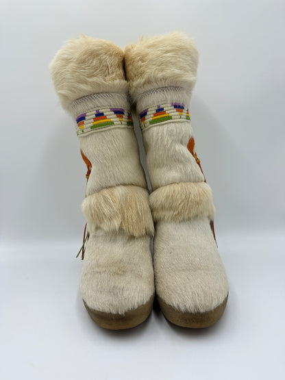 Stivali TECNICA in pelliccia anni '70 - Numero 39