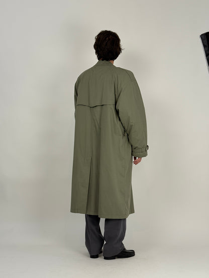 Trench anni '80 con calda fodera