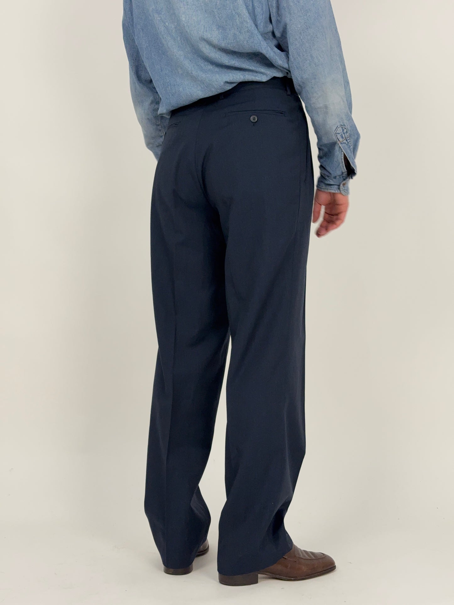 Pantaloni sartoriali in lana