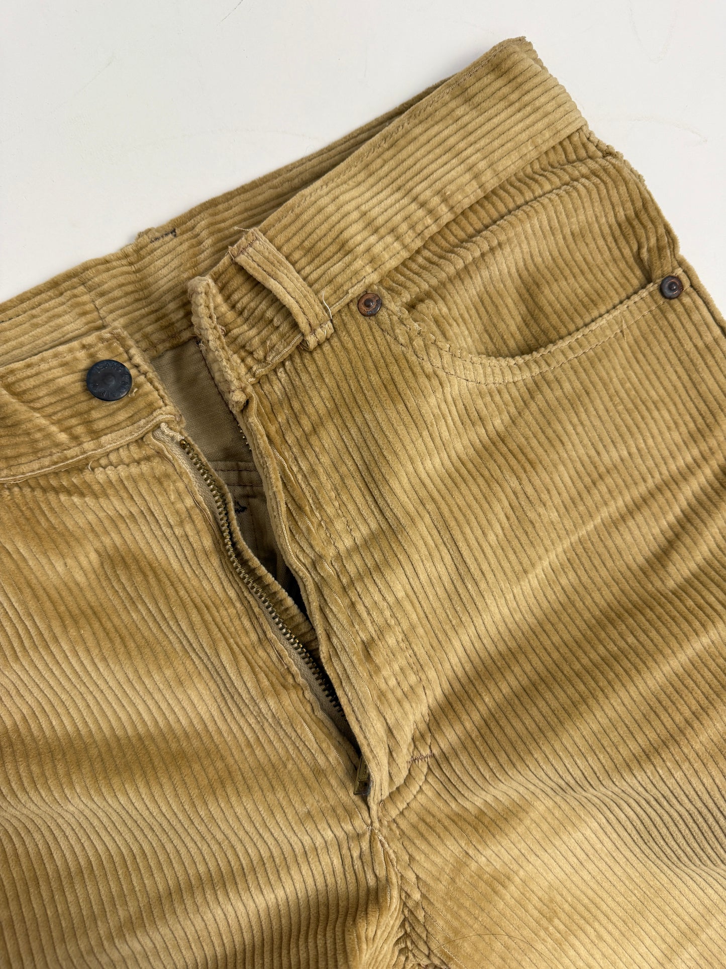 pantaloni in velluto a coste anni '70