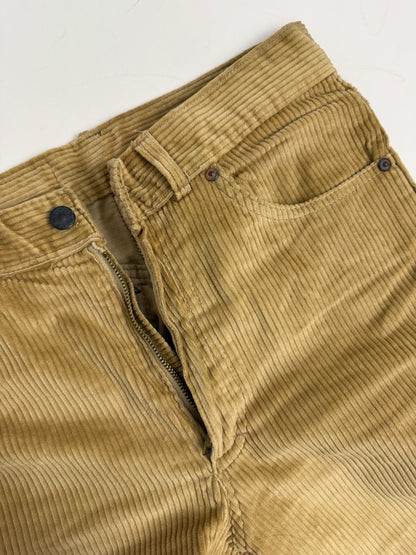 pantaloni in velluto a coste anni '70