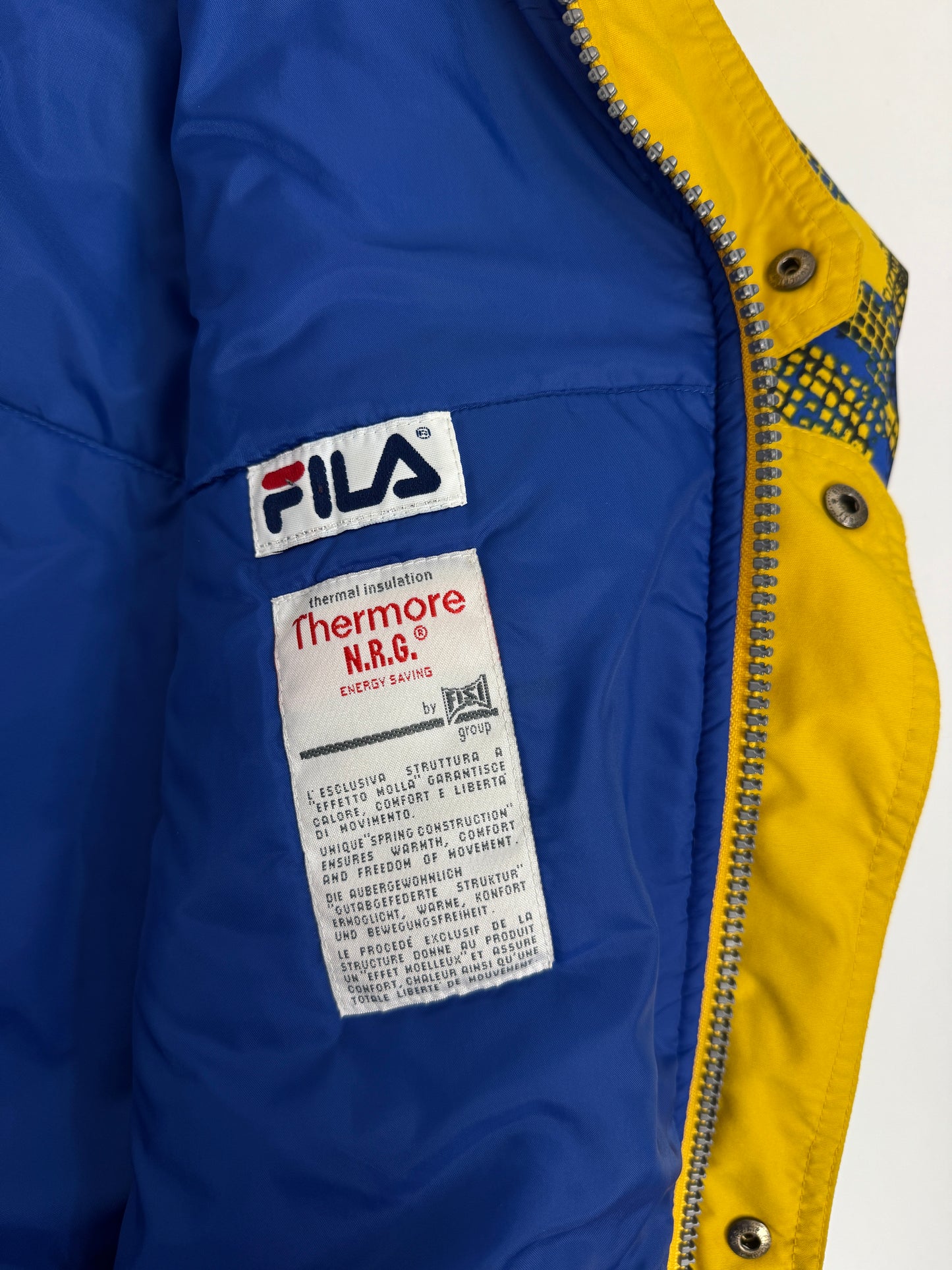 Giacca Fila Ski Team anni ’90 Alberto Tomba