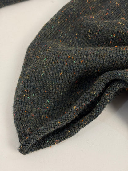 Maglione Carraig Donn Irlandese in Lana Tweed anni ’80