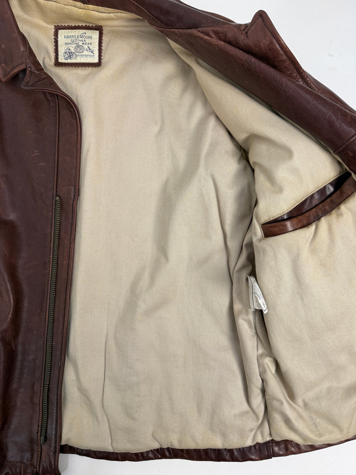 Giubbotto in pelle Harry & Moore anni ’70