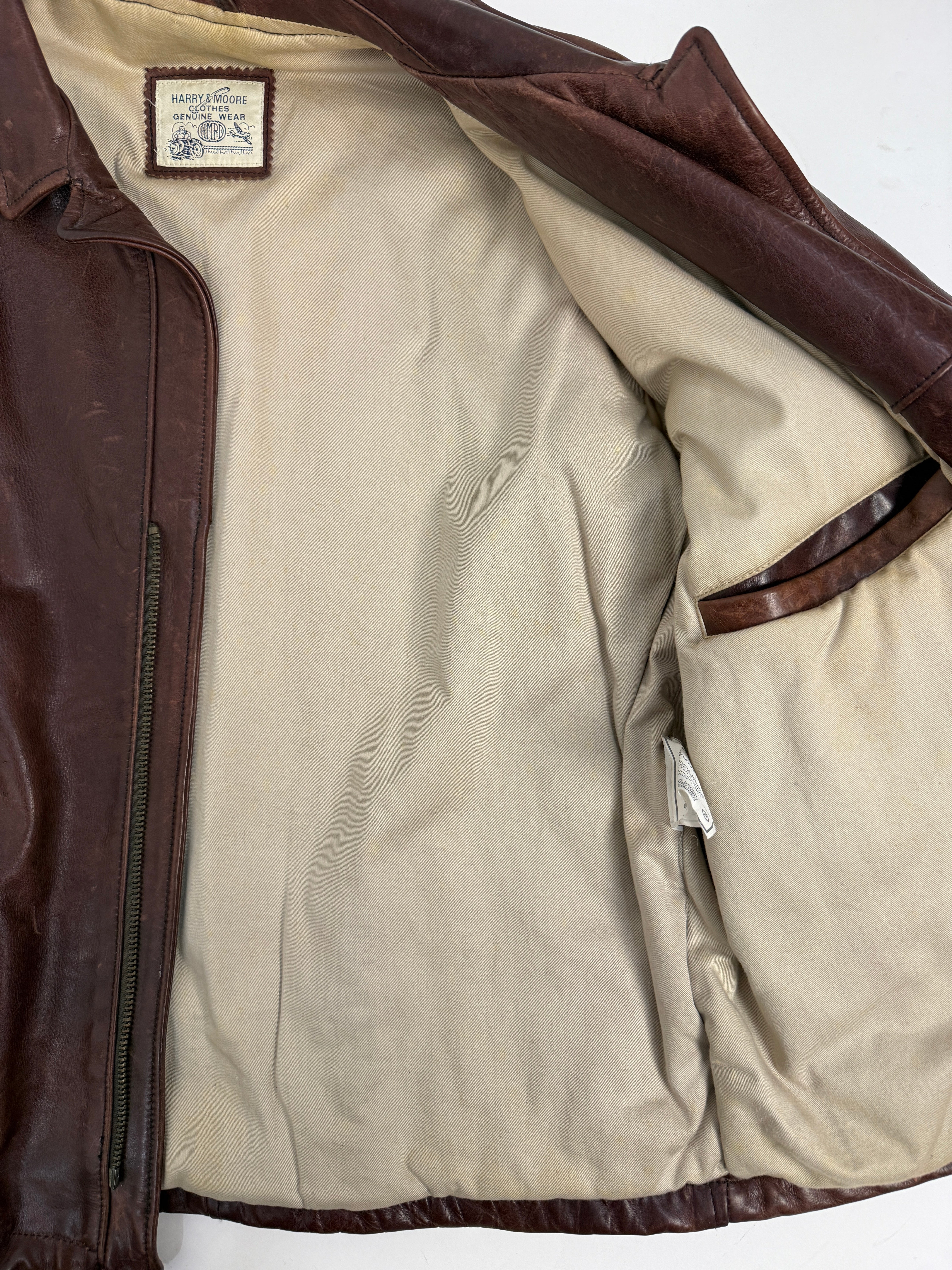 Giubbotto in pelle Harry & Moore anni ’70