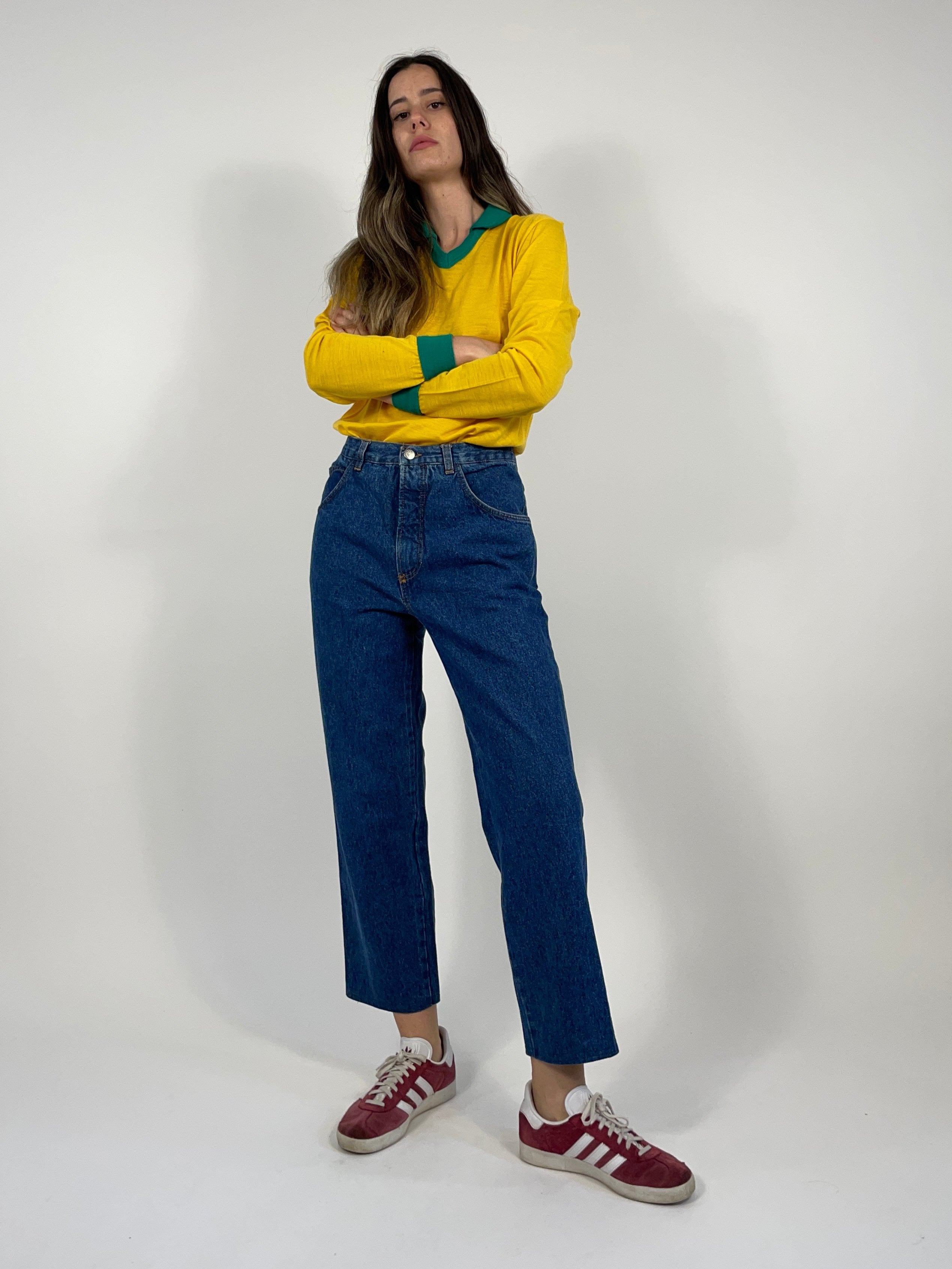 Jeans vita alta uomo anni 80 hotsell
