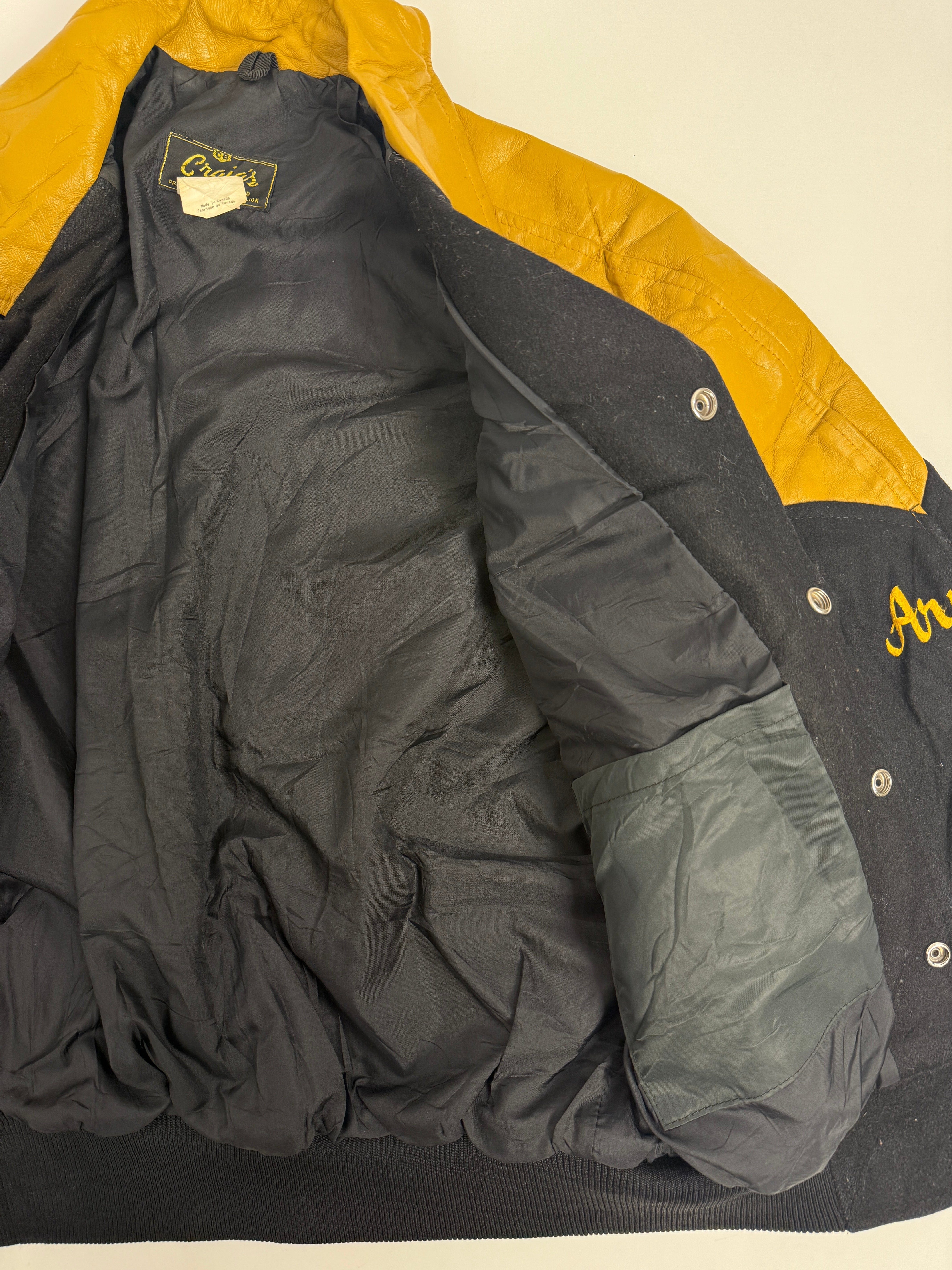 Giacca Varsity Canadese anni ’80