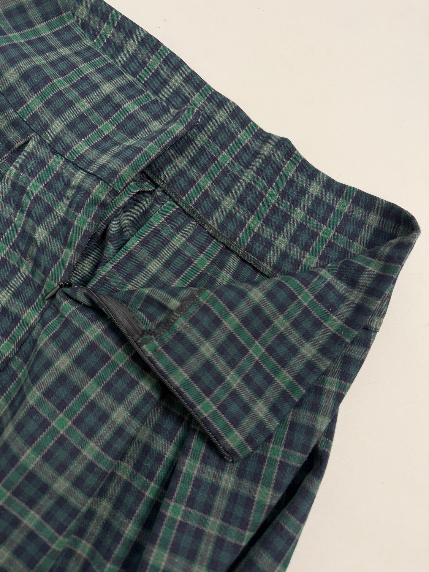 Gonna lunga tartan anni ’80