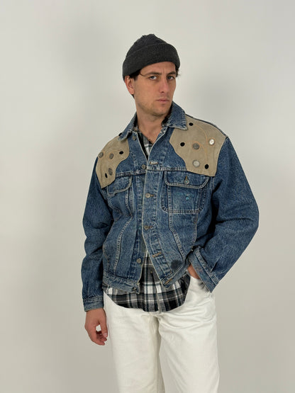 Giacca Jeans Turquoise anni ’80