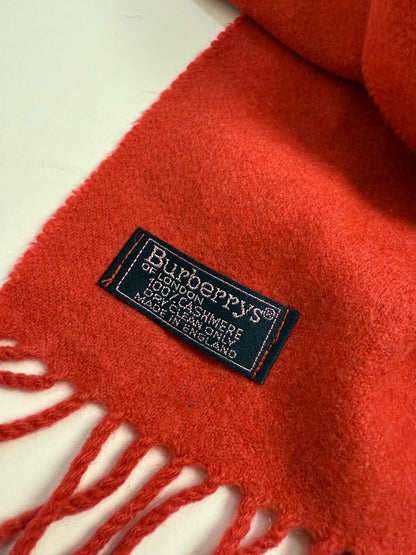 Sciarpa Burberrys' in cashmere anni '80