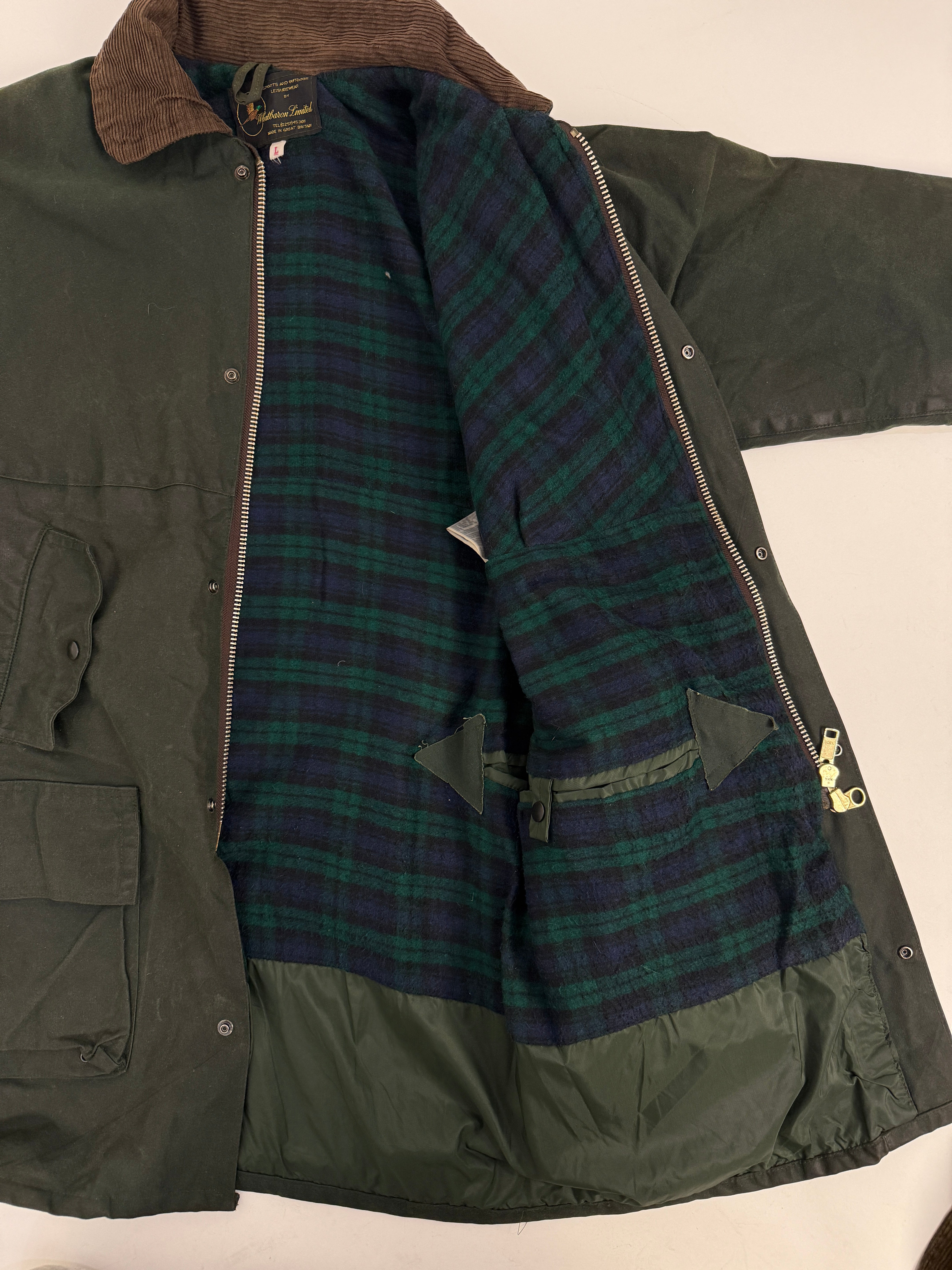 Giacca cerata Whatlaron Limited vintage - Made in England - Fangovintage