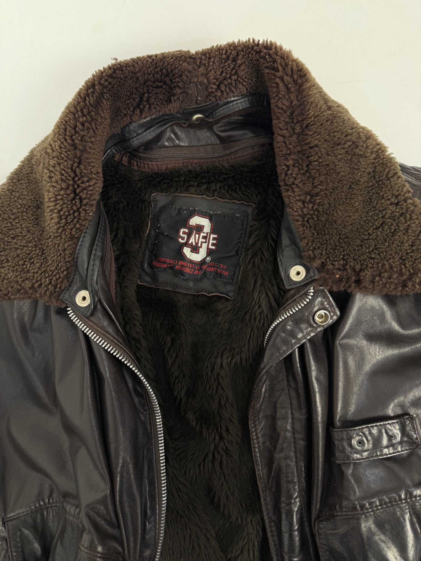 Giacca aviatore SAFE U.S. Air Force B-3 anni ’80