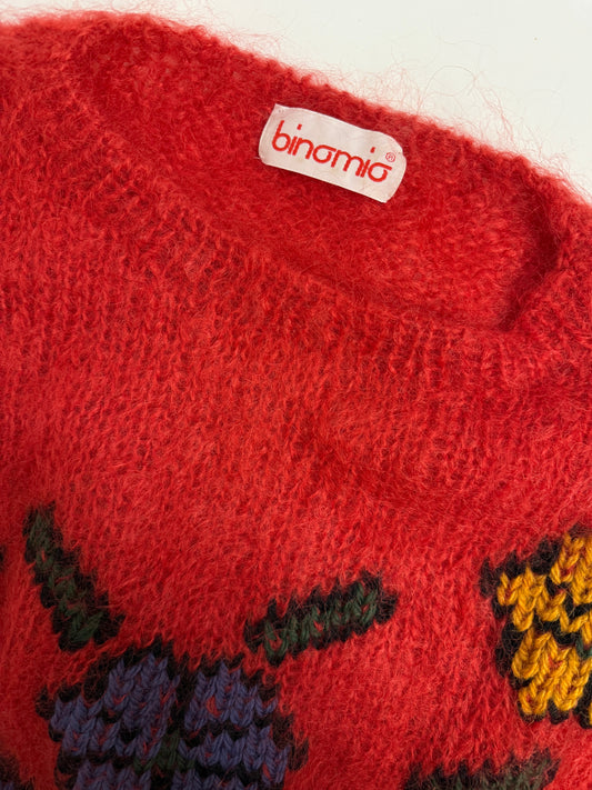 Maglione anni ’80 in Mohair e Lana