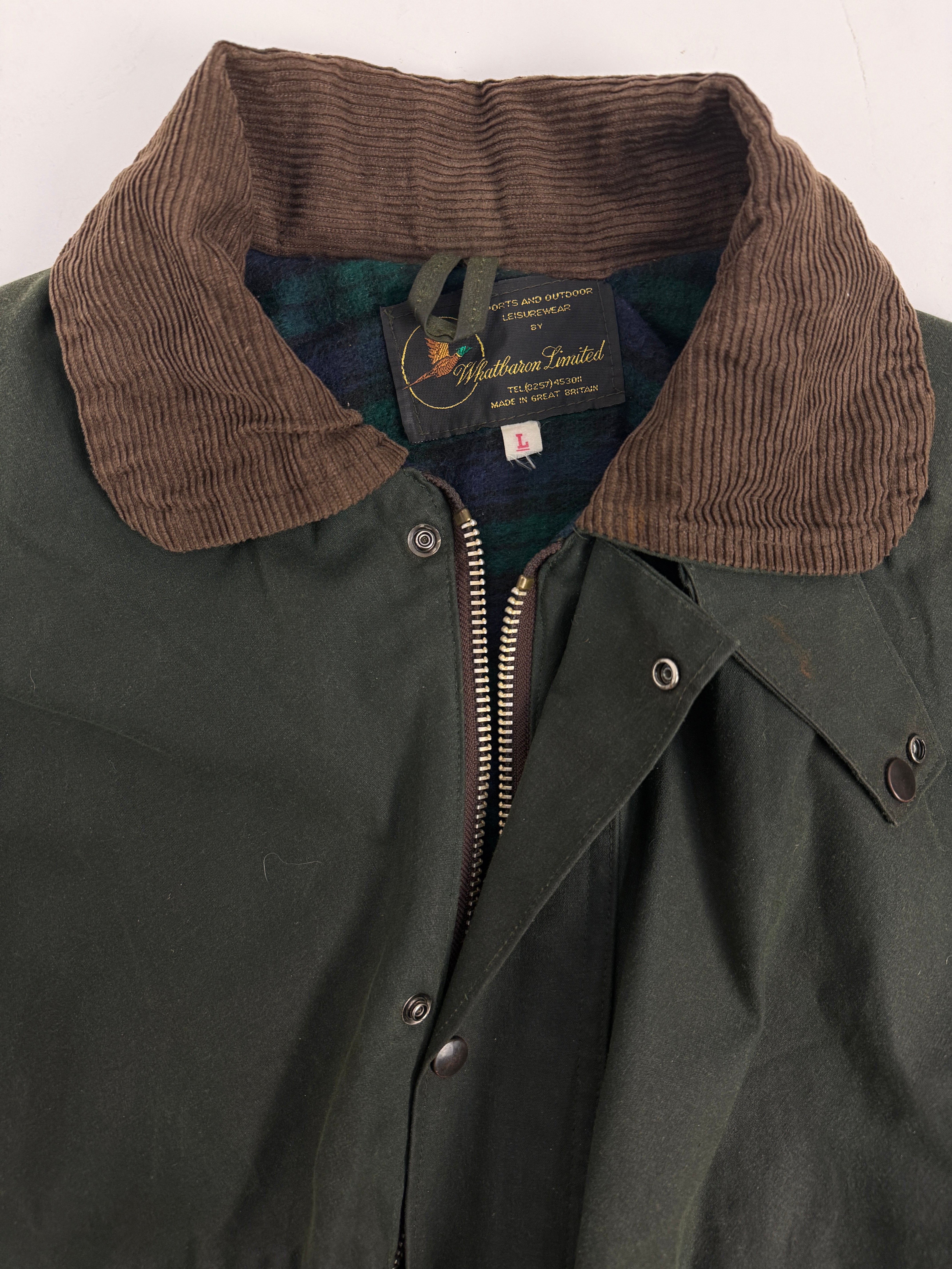 Giacca cerata Whatlaron Limited vintage - Made in England - Fangovintage