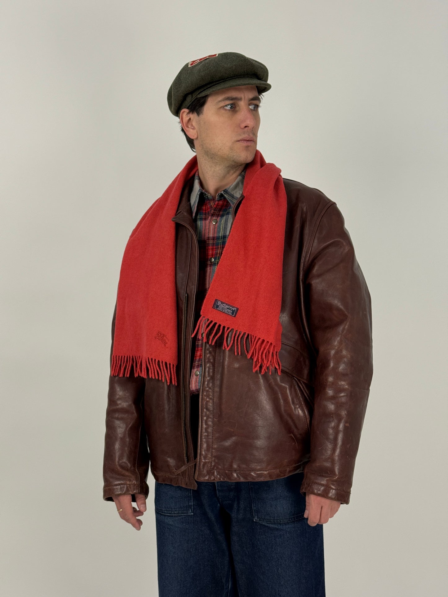 Sciarpa Burberrys' in cashmere anni '80