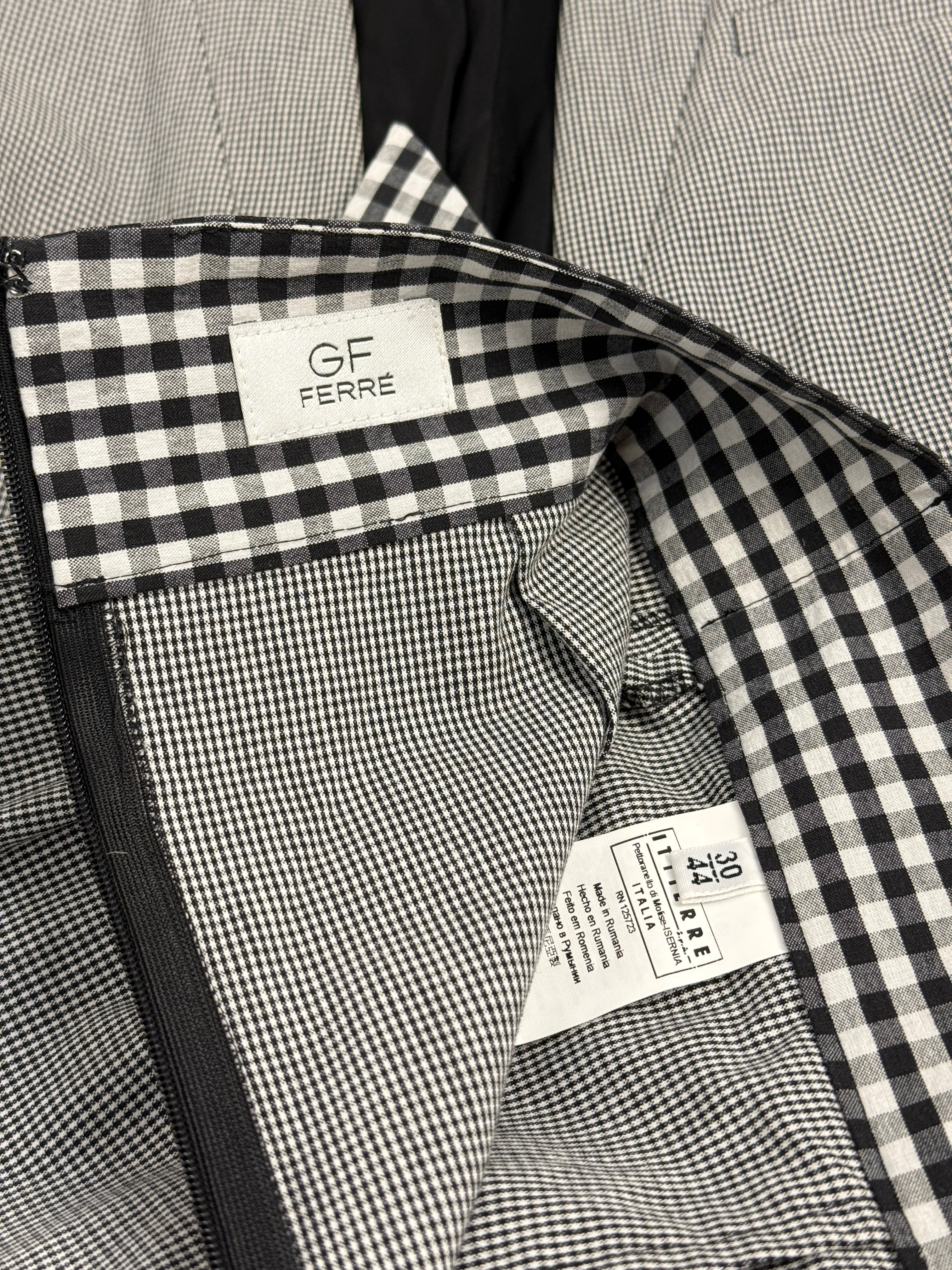Tailleur GF Ferré - Micro check