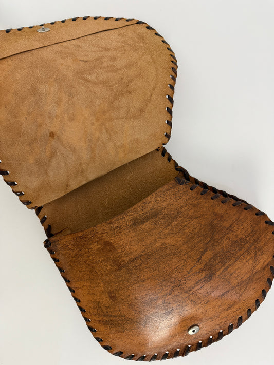 Borsa Artigianale in Cuoio anni ’70
