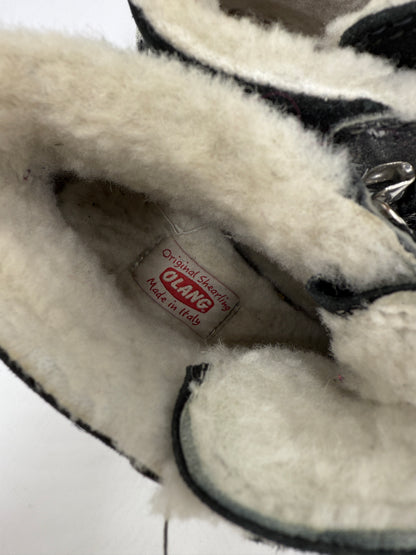 Scarponcinio in cavallino maculato interno in shearling - Numero 37