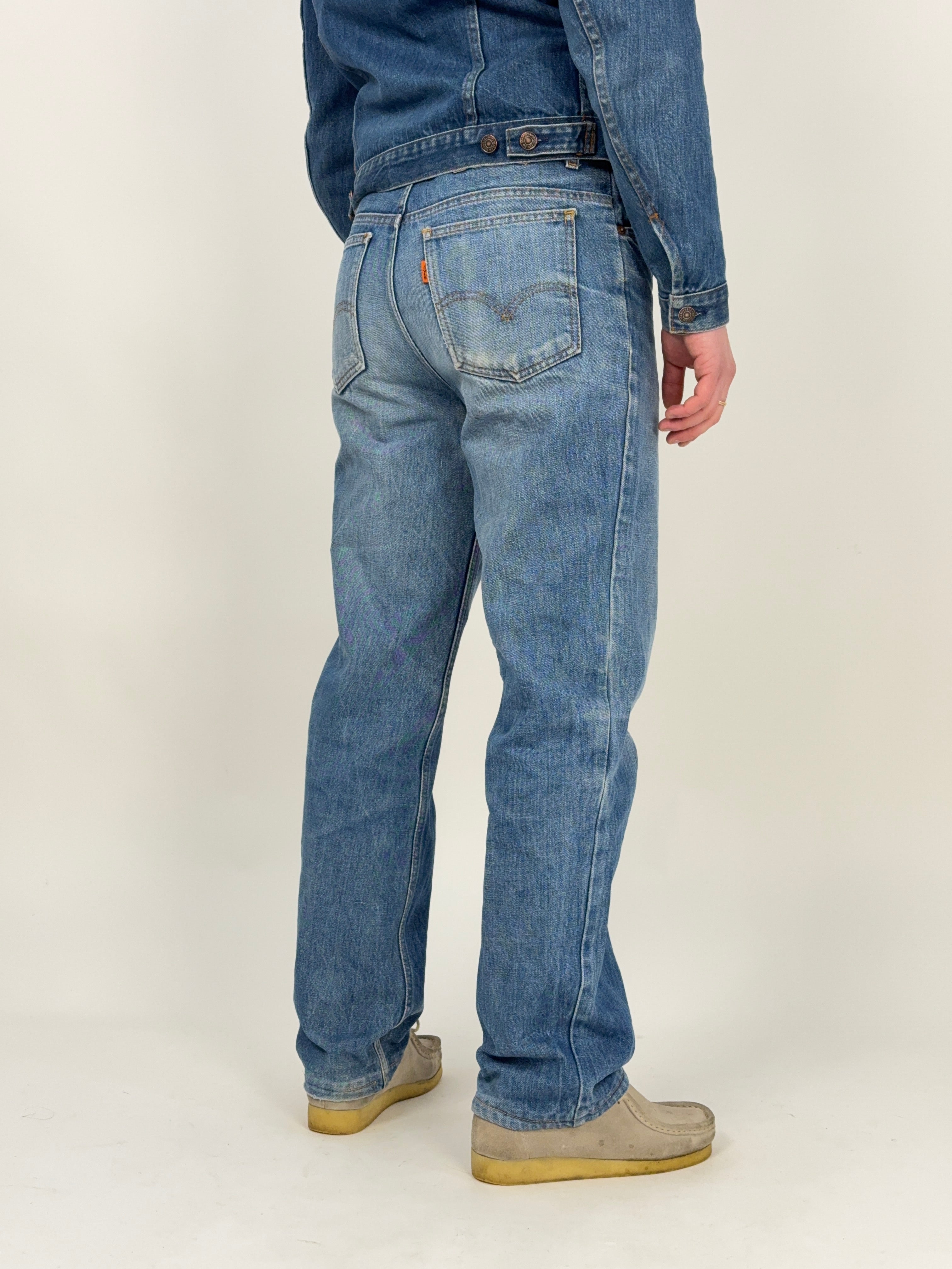 Jeans Levi's 630 0217 Orange Tab - Fangovintage