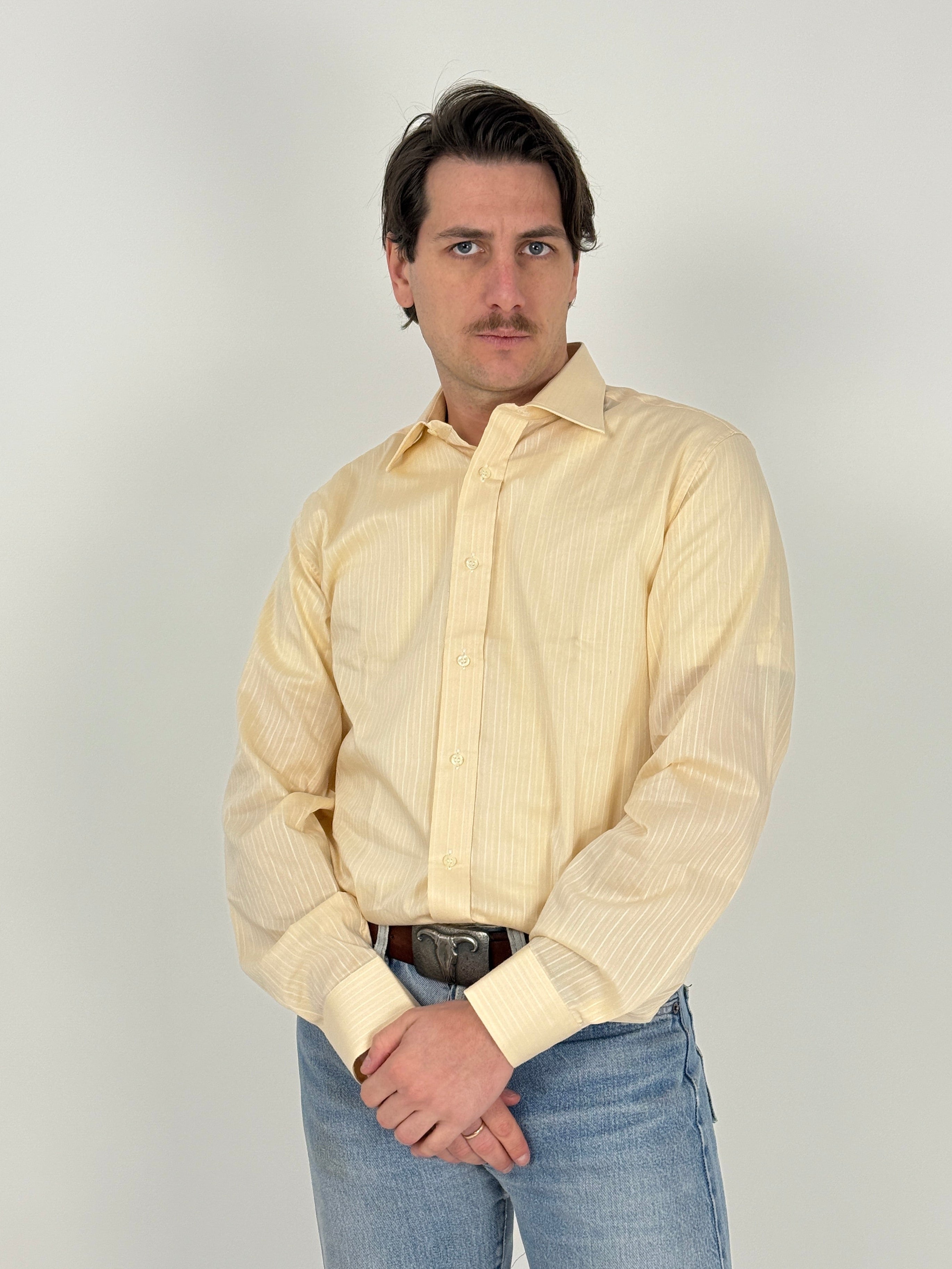 camicia-in-cotone-a-righe-da-uomo-color-salmone