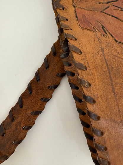 Borsa Artigianale in Cuoio anni ’70