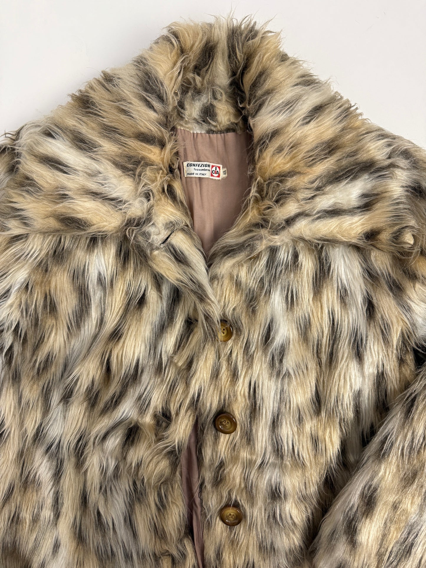 Eco pelliccia anni '70