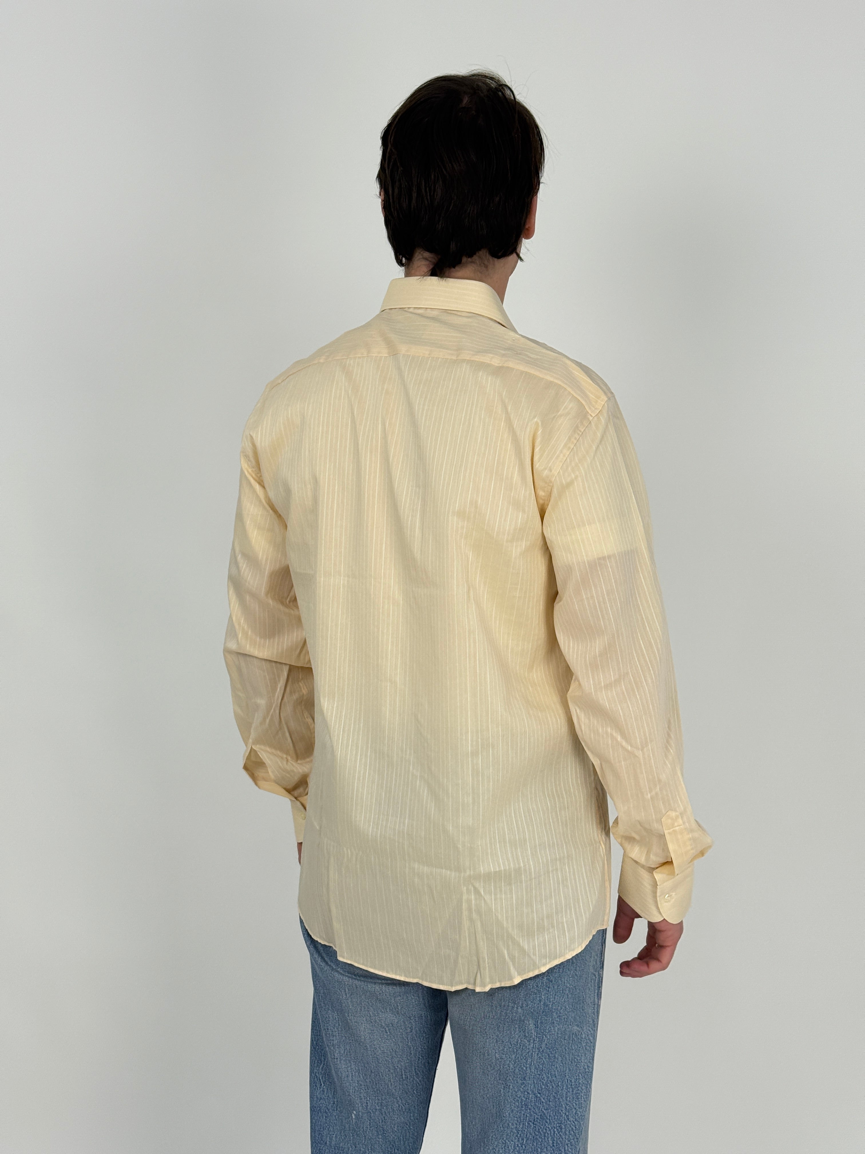 Camicia in cotone a righe