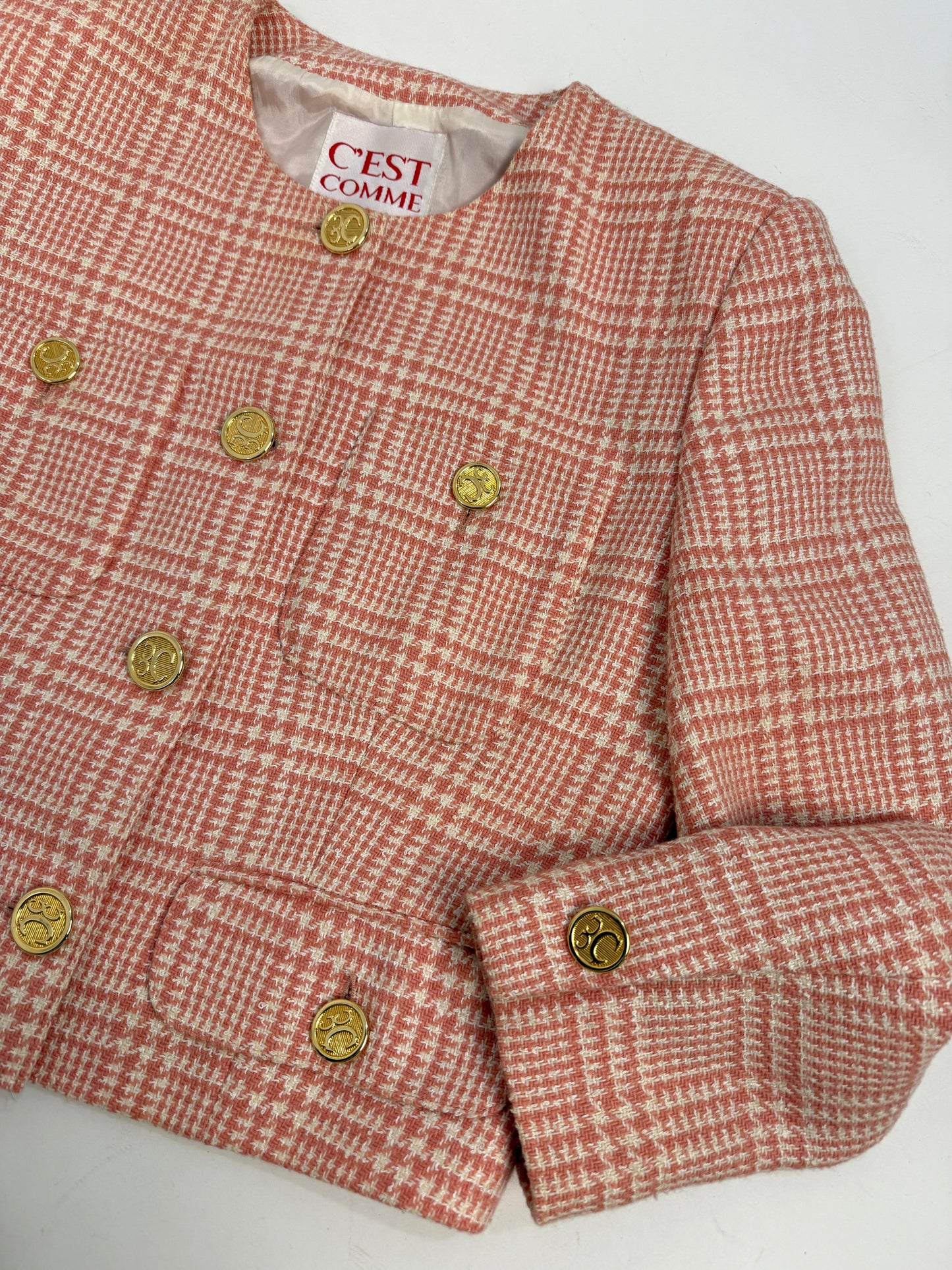 Completo C’EST COMME ÇA - Giacca bouclé e gonna