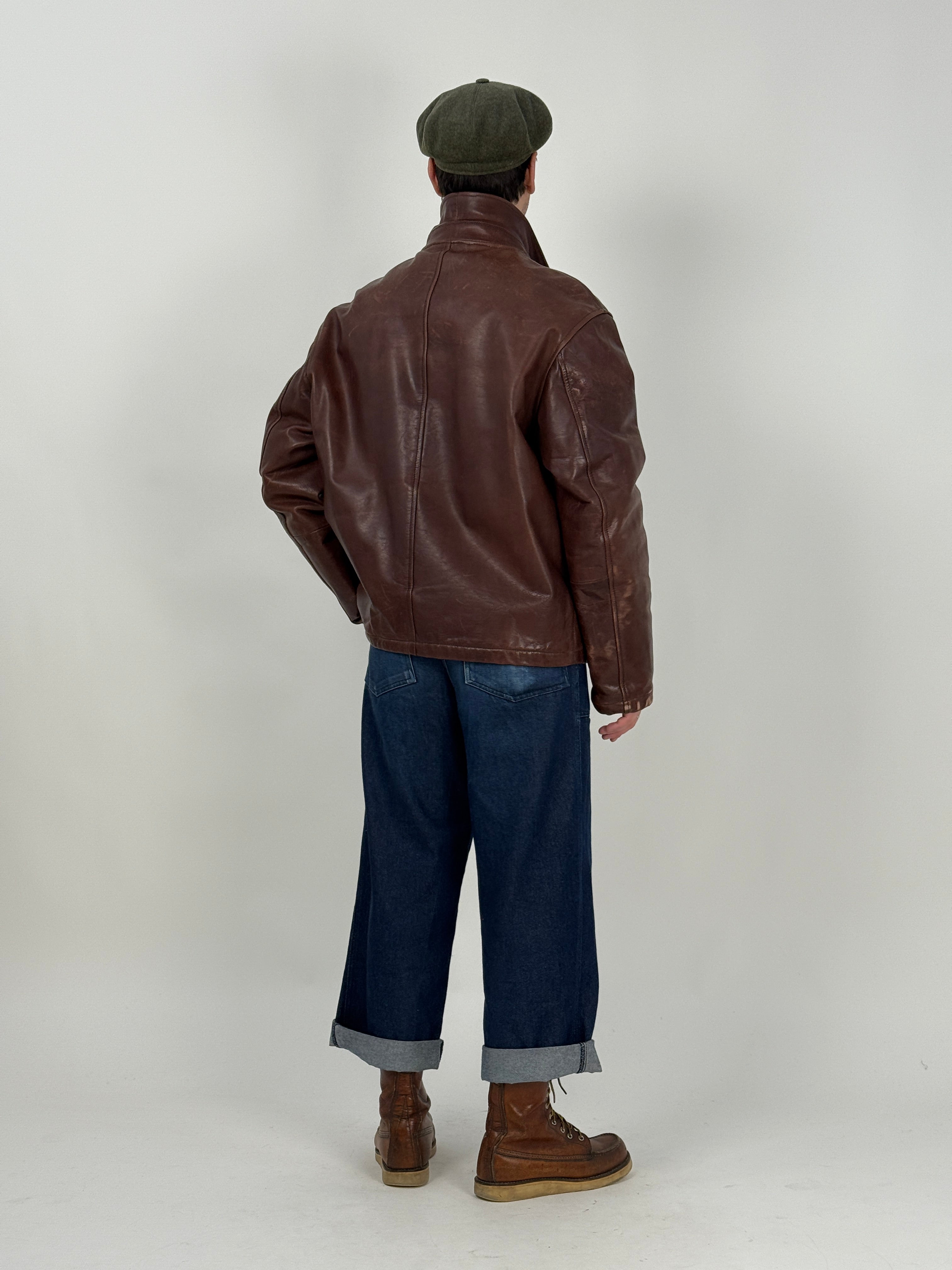 Giubbotto in pelle Harry & Moore anni ’70