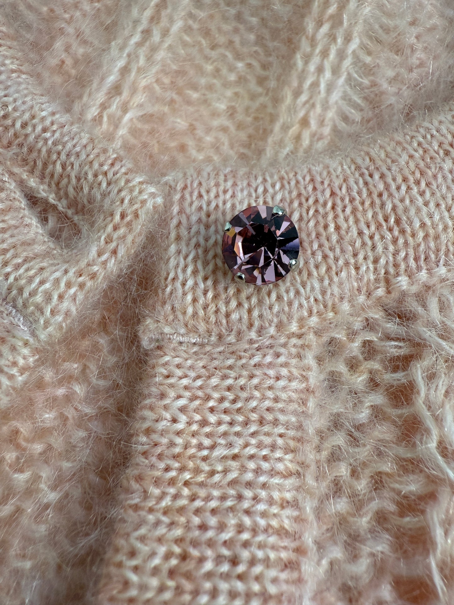 Cardigan anni '80 in mohair