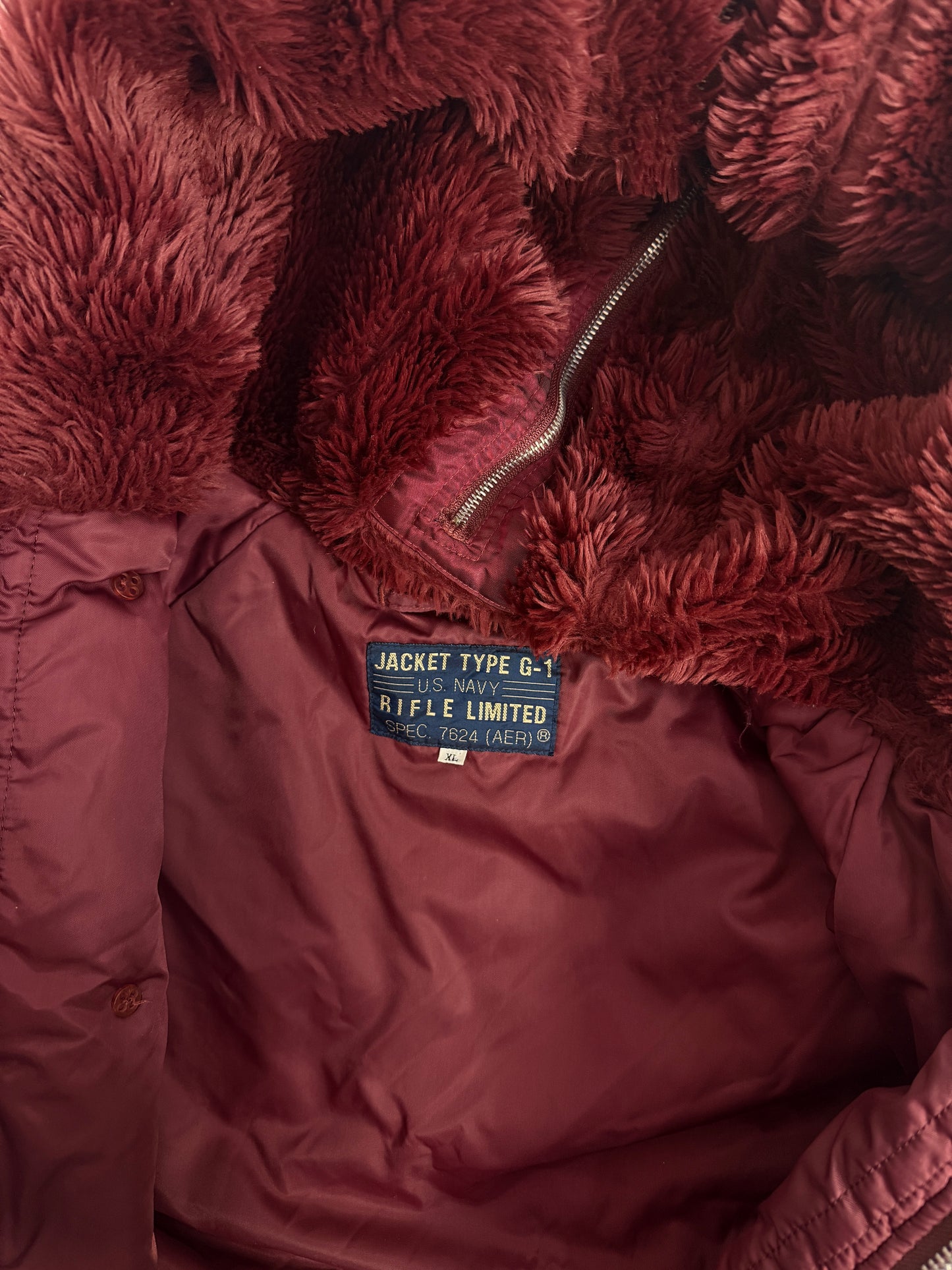 Giacca Flight Jacket G-1 U.S. Navy Rifle Limited