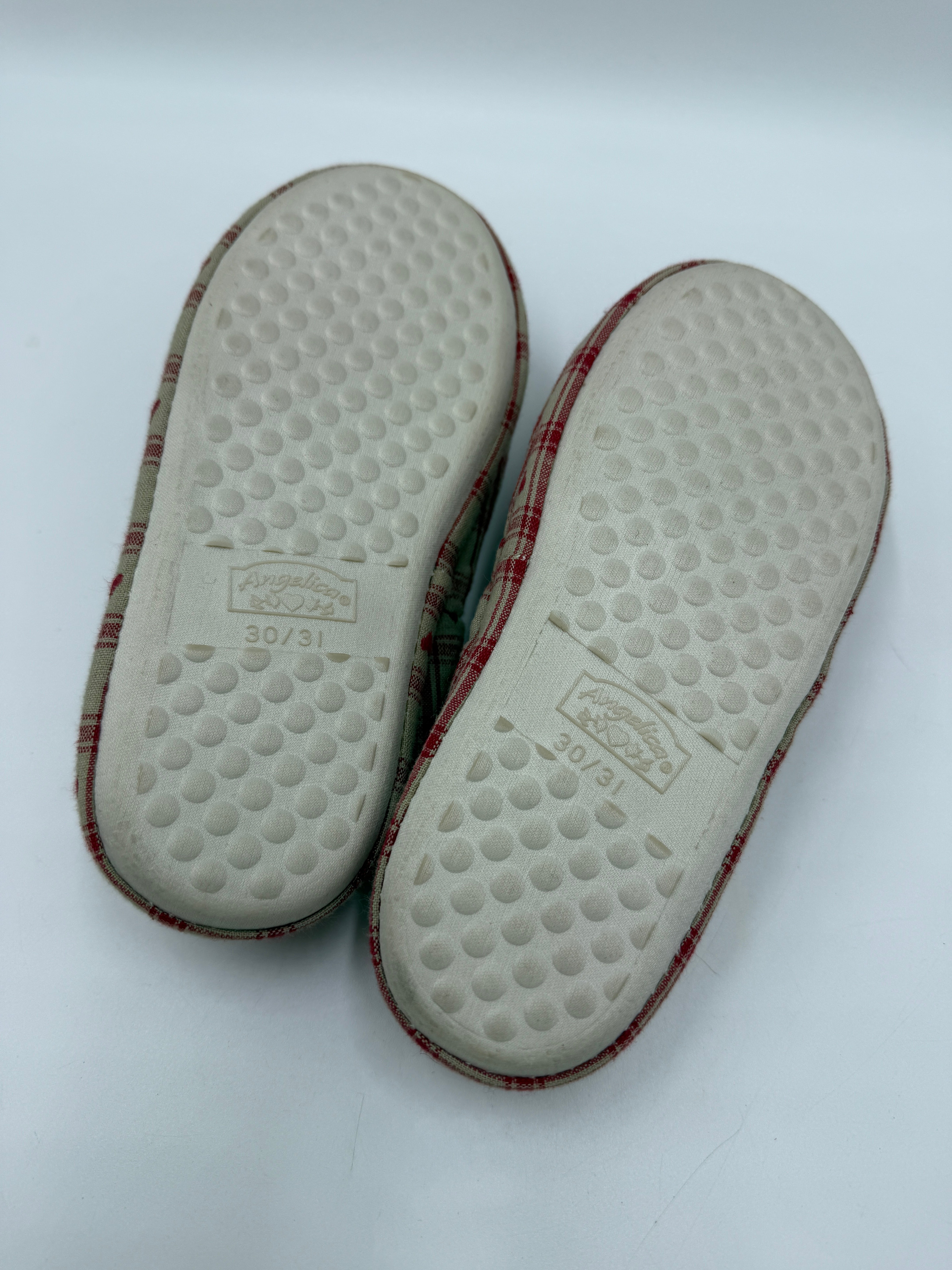 Pantofole kids motivo scozzese - Numero 30/31