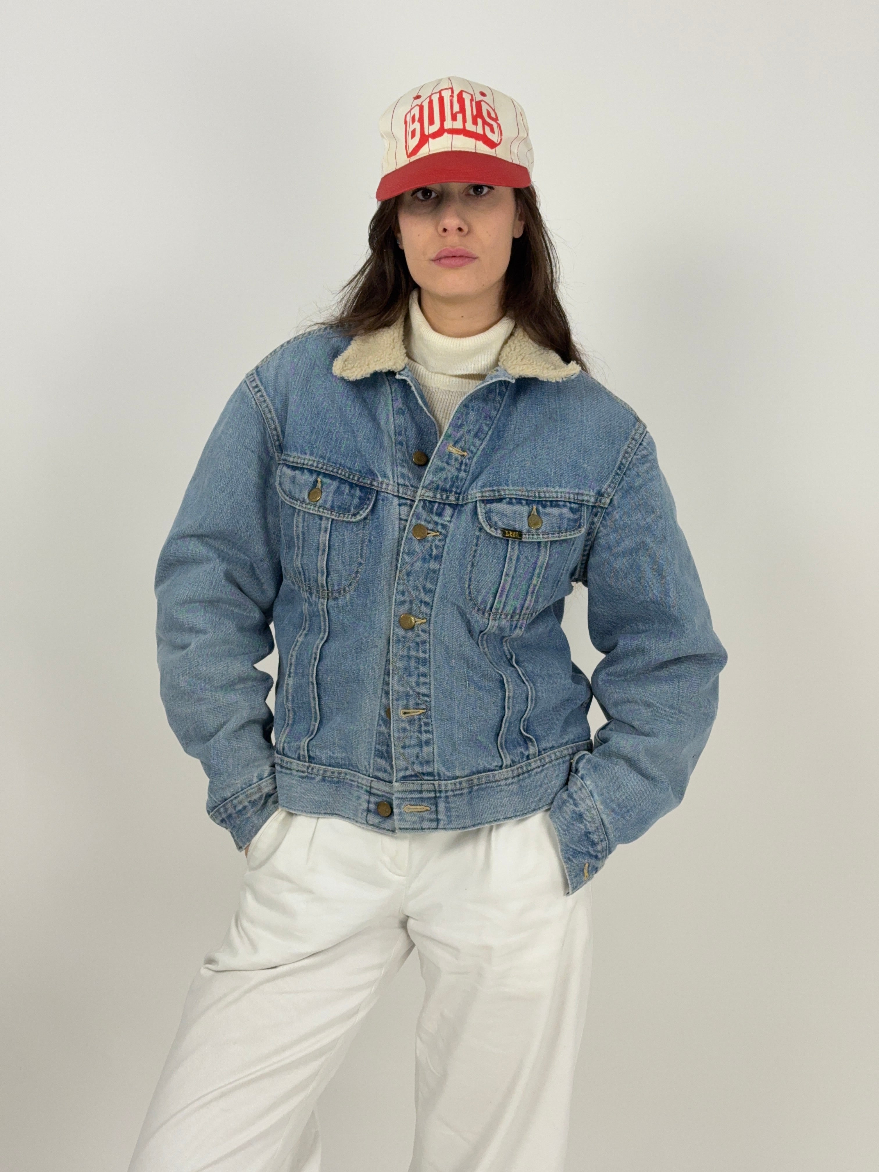 Giacca Lee Sherpa Denim Sanforized Anni ’60/’70 USA
